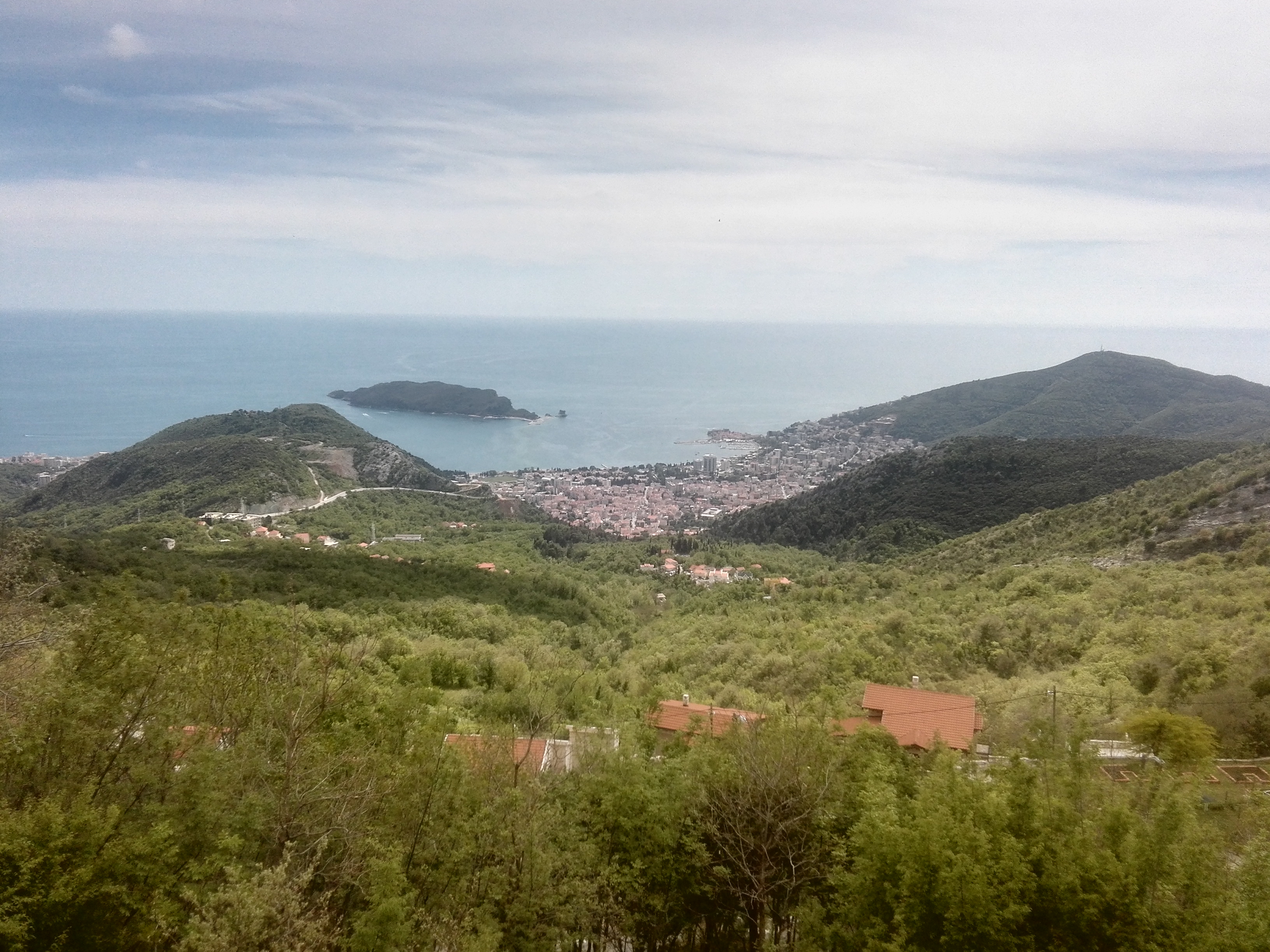 Černohorská Budva, jedna z perel jaderského pobřeží